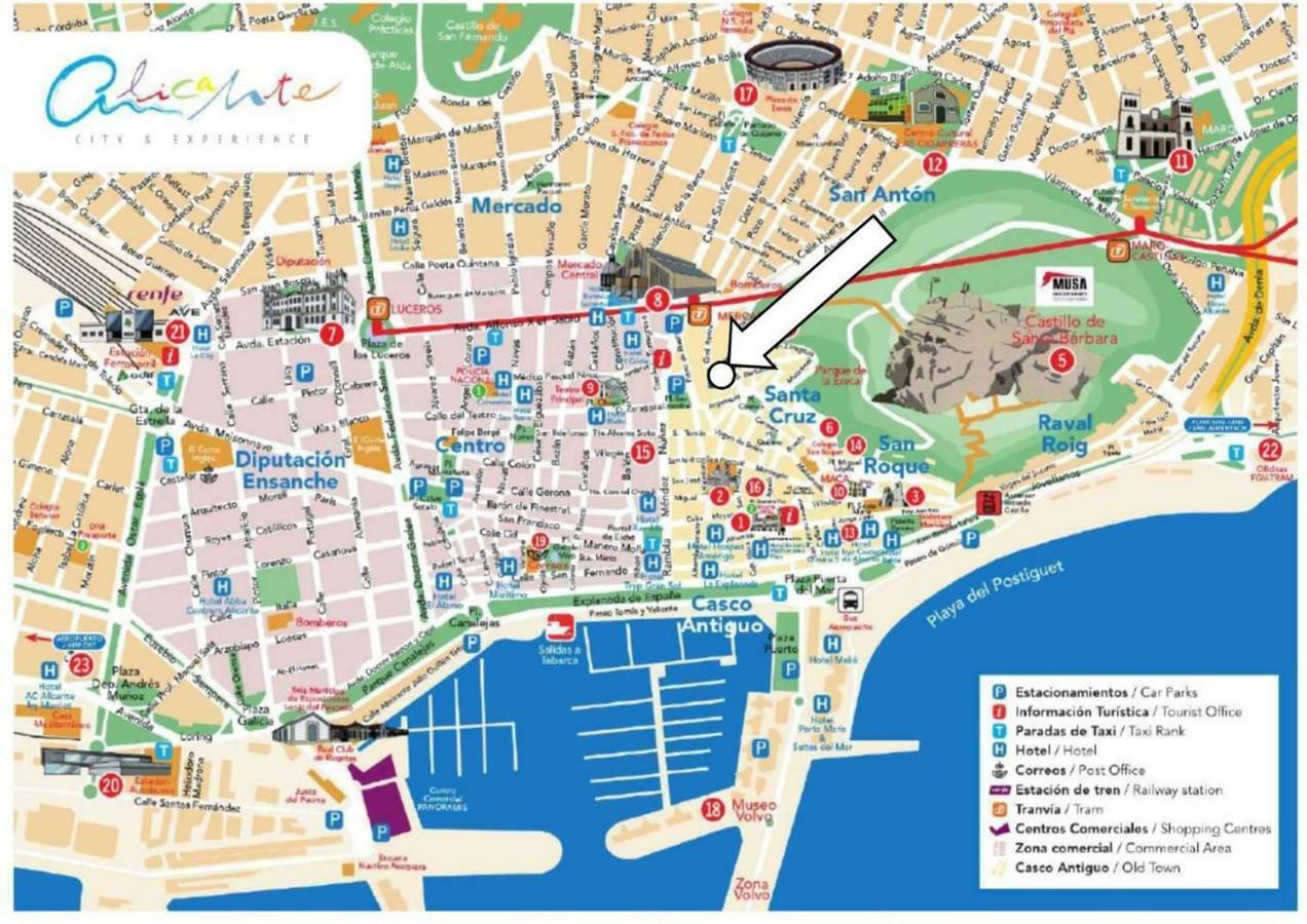 San Cristobal Apartment - Alicante City Center Zewnętrze zdjęcie
